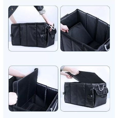 UGREEN Multifunctional Trunk Car Storage Box Kotak Tempat Penyimpanan Organizer Tas Bagasi Mobil LP256