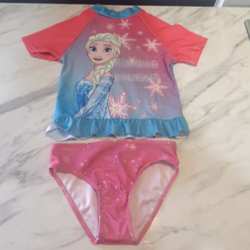 SWIMWEAR ANAK DISNEY FROZEN / BAJU RENANG ANAK DISNEY FROZEN