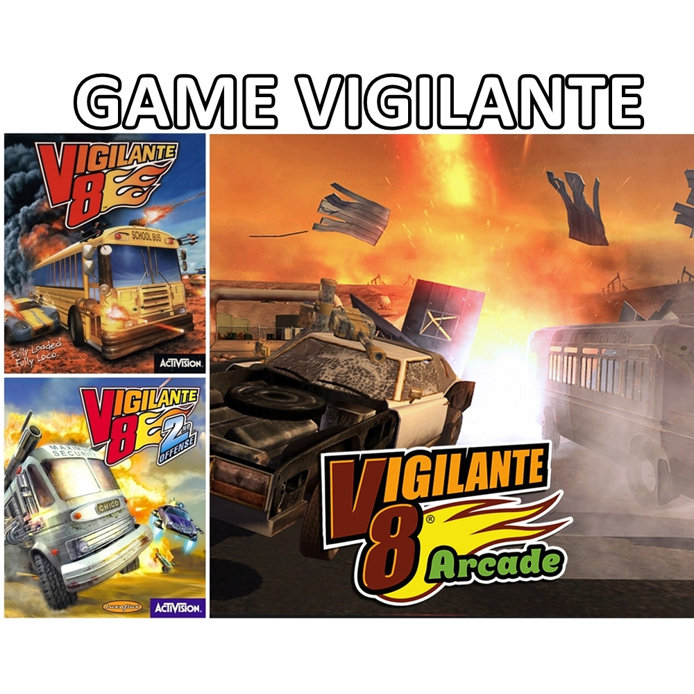 Vigilante 8 Game untuk Komputer PC Laptop KOLEKSI LENGKAP TERBARU