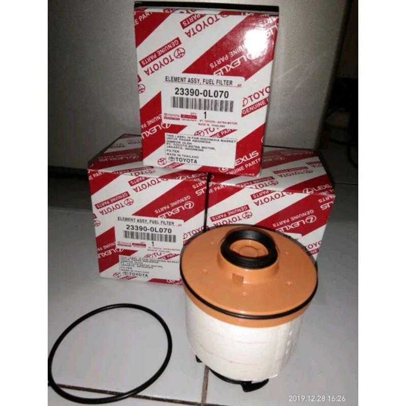 Filter solar fuel filter saringan solar Innova reborn hilux diesel Fortuner diesel