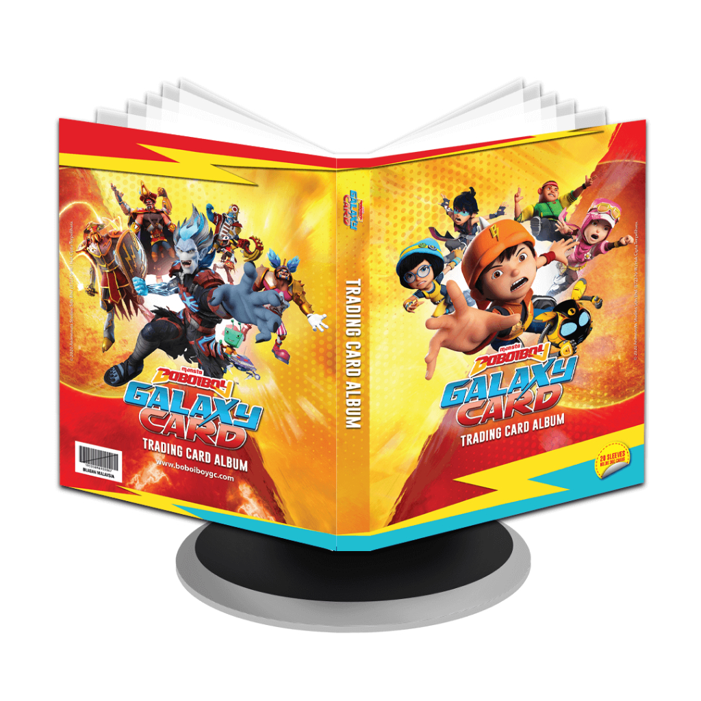 Trading Card Album v2.0 – BoBoiBoy Galaxy Card