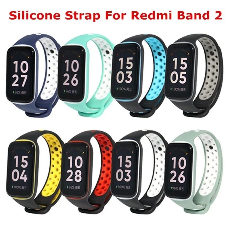 Tali Jam.Strap Redmi Smart Band 2 - Nike sport rubber silikon