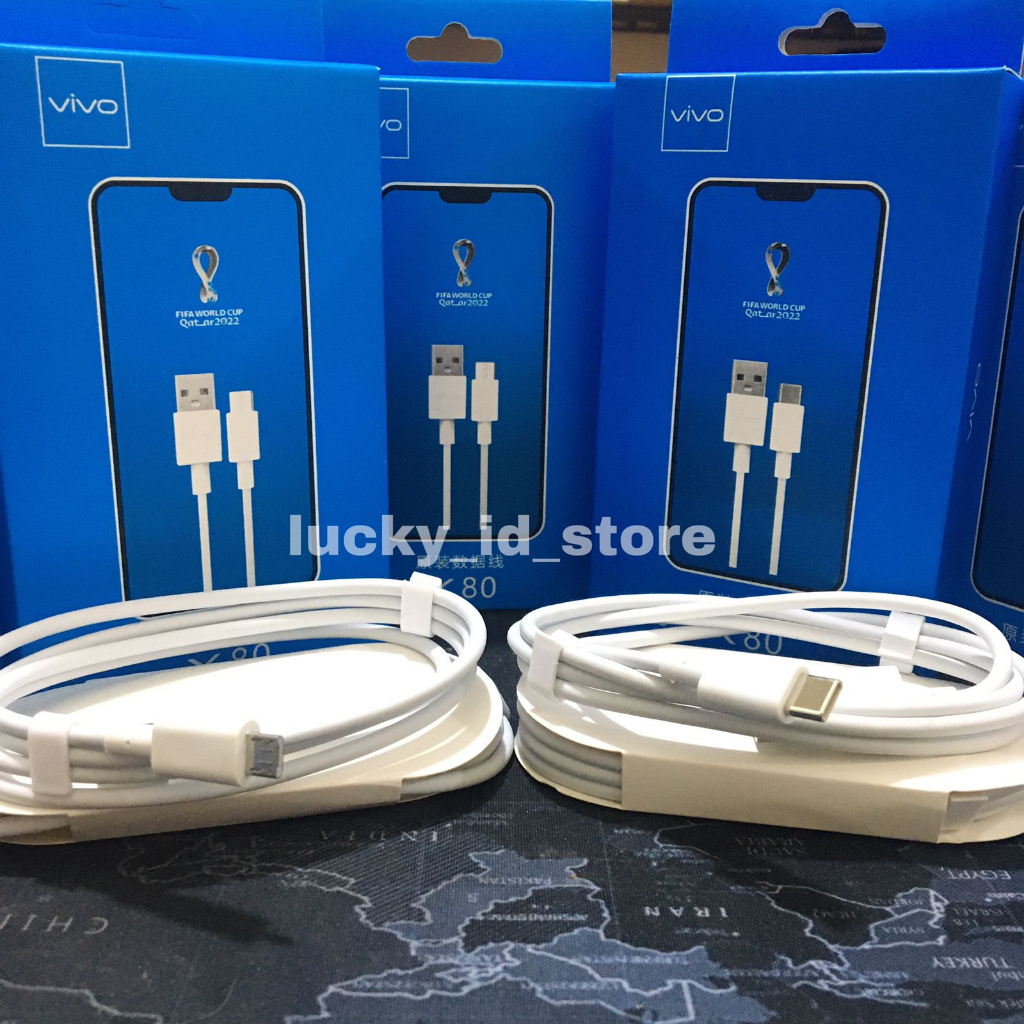 KABEL DATA VIVO TERBARU 100%ORIGINAL FASTCHARGING