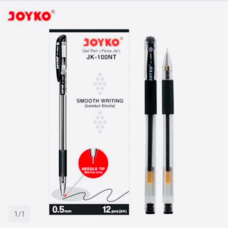 PULPEN GEL JOYKO JK-100 / PEN GEL JOYKO JK-100 ( LUSIN )