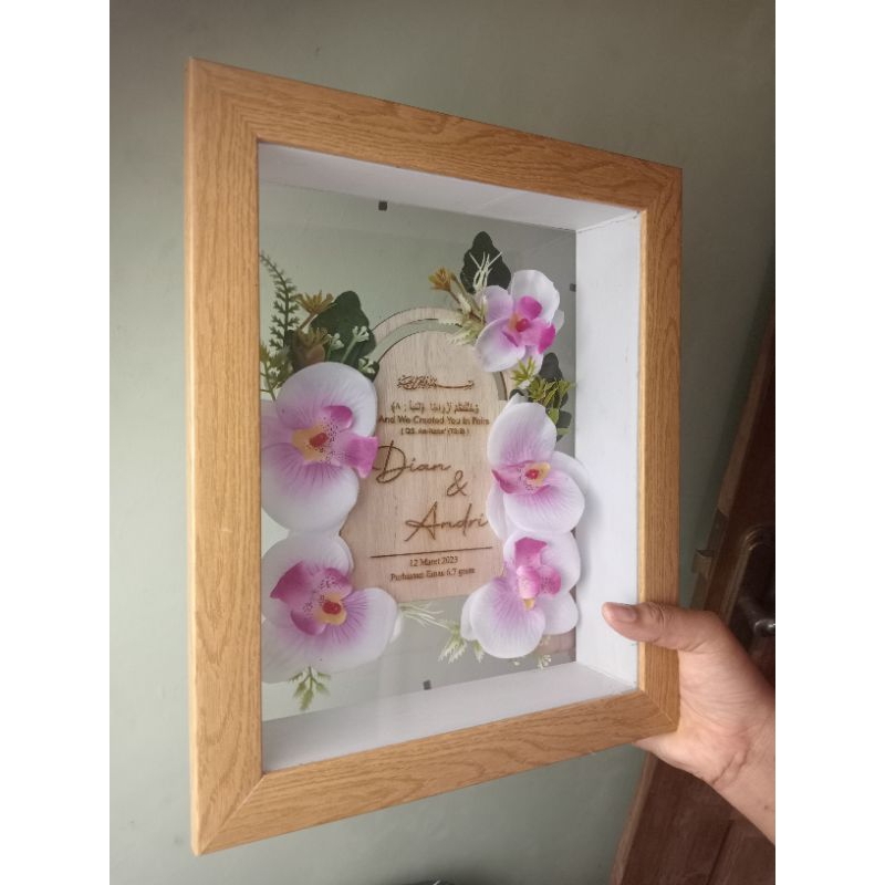 Mahar ELEGAN ANGGREK TRANSPARAN mewah TERMURAH