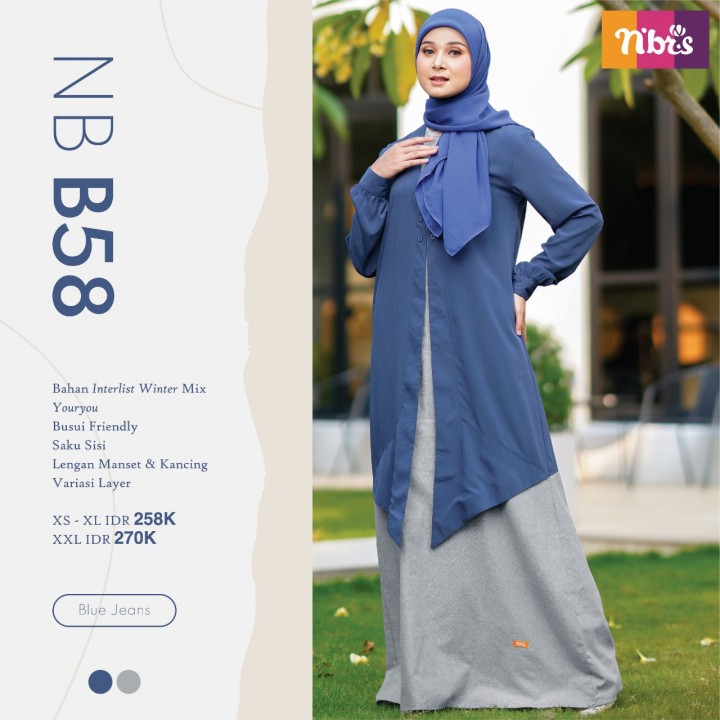 GAMIS NIBRAS NB B58 TERBARU