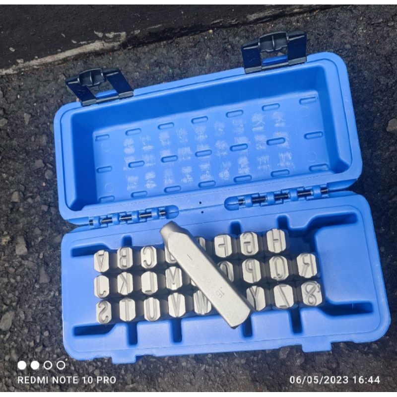 

Masus ketok 15 mm huruf set A - Z Stamp Punch Germany