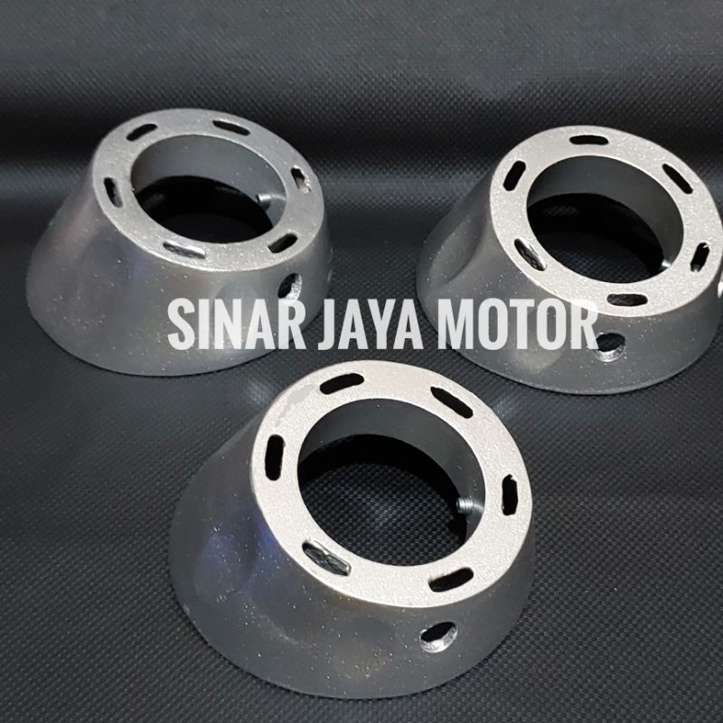 end muffler corong knalpot tsukigi vario 125 vario 150 pcx 150 universal free baut all motor