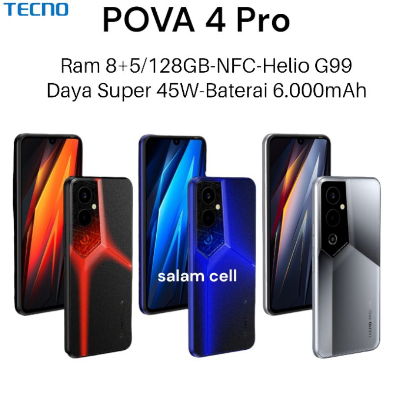 Tecno CAMON 20 PREMIER 5G NFC Ram 8+8/512GB Camera 108MP Garansi Resmi TAM