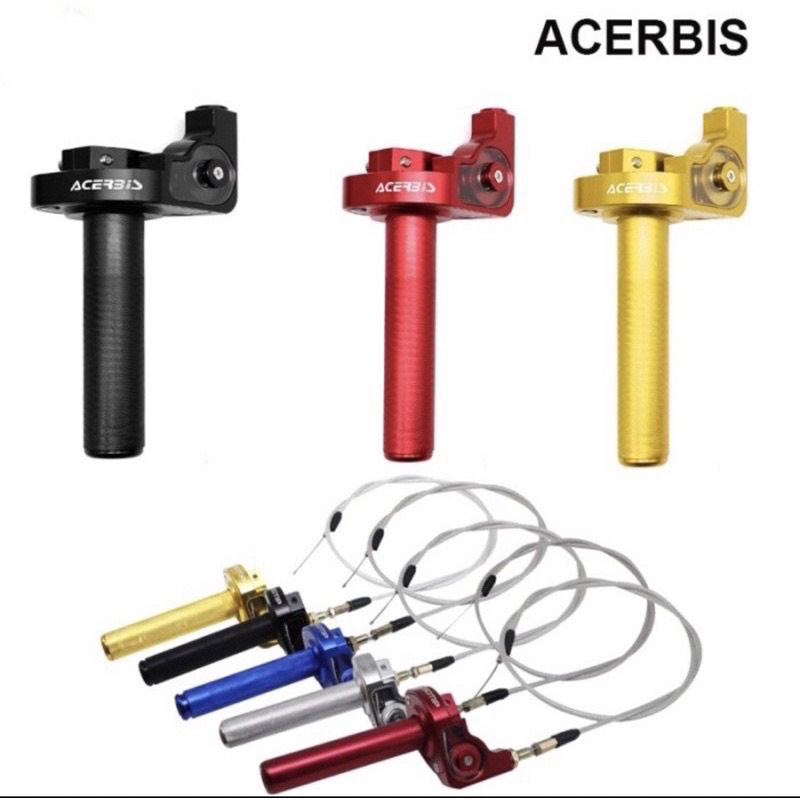 ACERBIS Gas Spontan ACERBIS Roller CNC Original 22MM ALUMINIUM