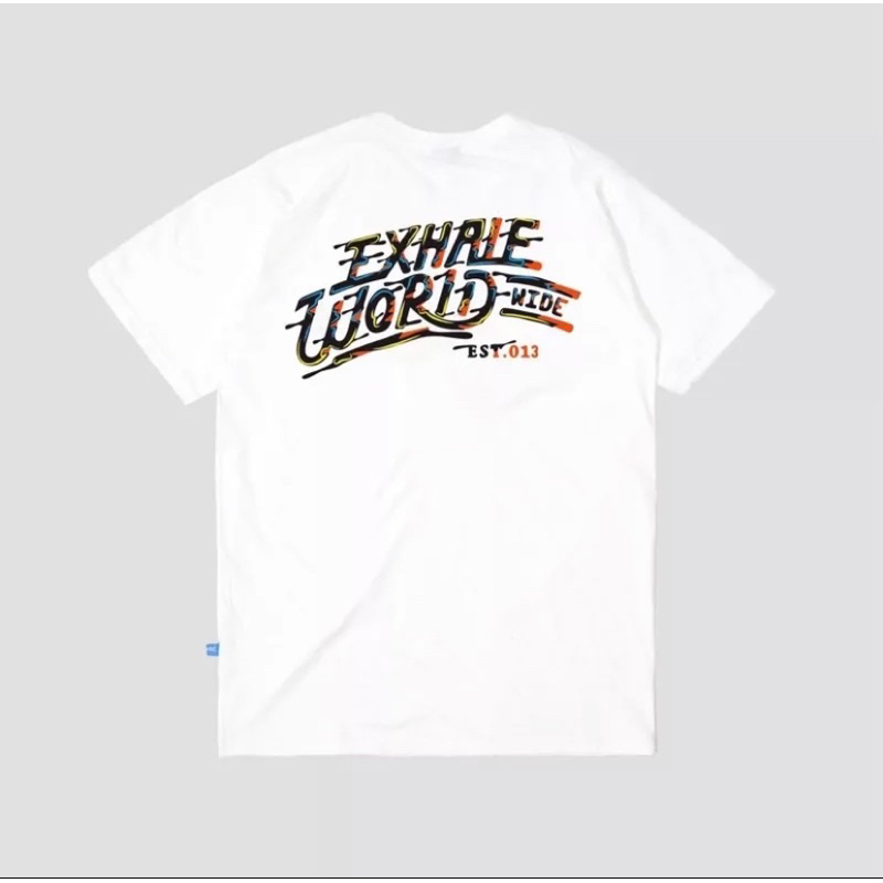 KAOS BAJU EXHALE WORLD WIDE TSHIRT EXHALE APPAREL PREMIUM