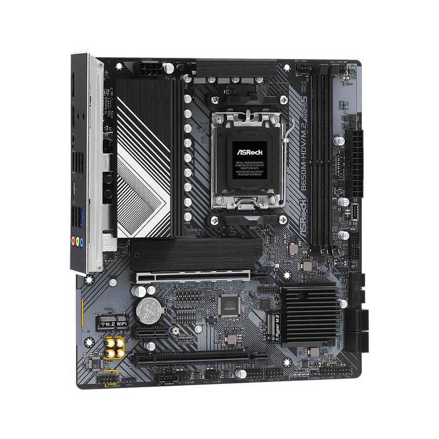 ASRock B650M-HDV/M.2 (AM5, AMD B650, DDR5, USB3.2 Type-C, SATA3)