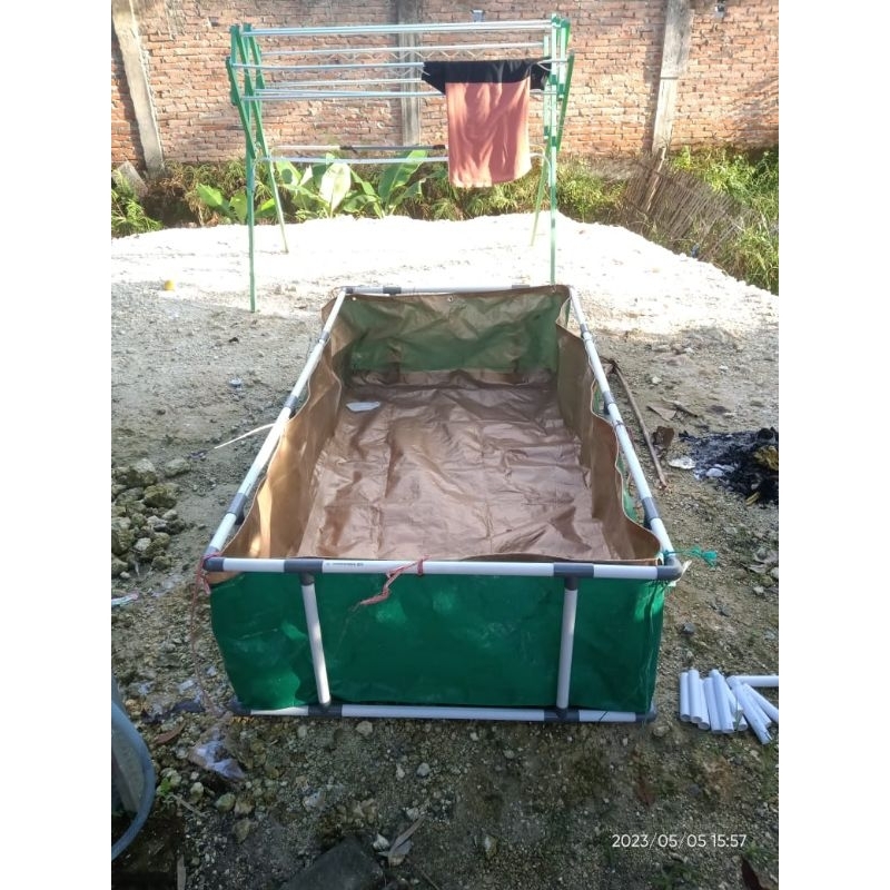 "Jual Produk rangka terpal kolam fullset atau kerangka terpal kolam fullset ''
