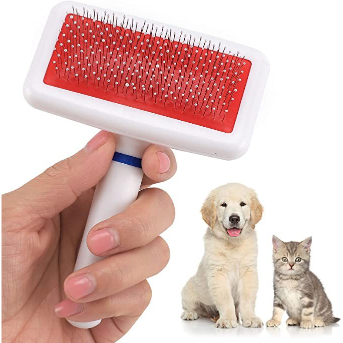 SISIR KOTAK - Sisir Karet Mandi Pijat Bulu Kucing Anjing Kelinci Sisir Sikat Hewan Pet Grooming