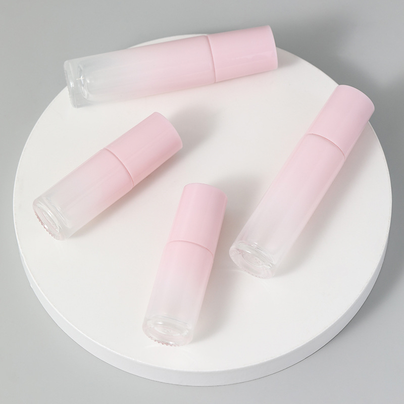 Botol Kaca Roll on Kosong / Pink Glass Roller Bottle 5 ml / 10 ml