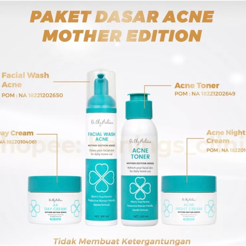 PRELOVED Bening's  Acne Skincare Mother Edition