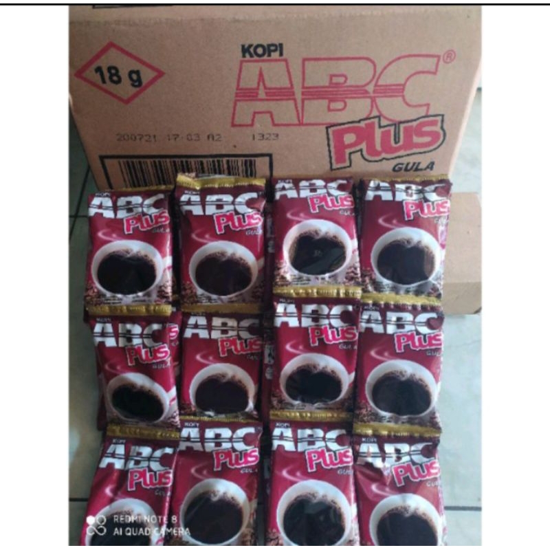 

kopi ABC plus gula rencengan isi 10pcd