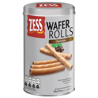 

Zess Wafer Rolls Chocolate [300 gr]