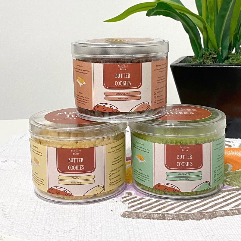 

MOORE BITES - Premium Butter Cookies (MINI)