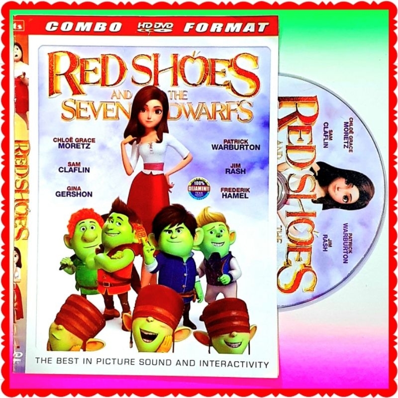 KASET ANAK FILM RED SHOES-KASET FILM RED SHOES-KASET FILM PRINCESS RED SHOES-KASET KARTUN PRINCESS R