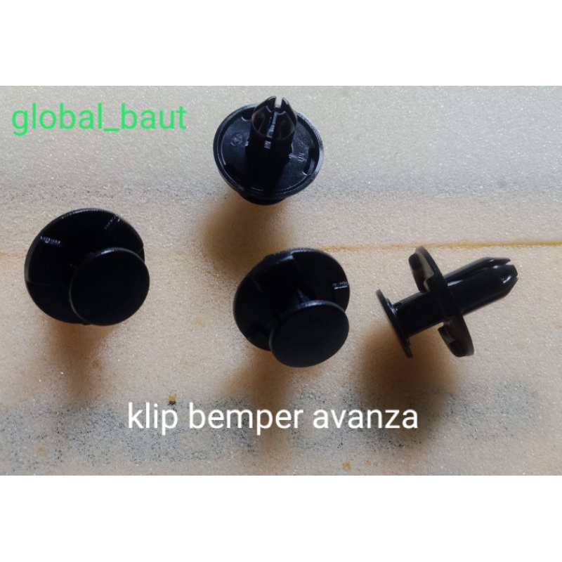 klip plastik bemper avanza