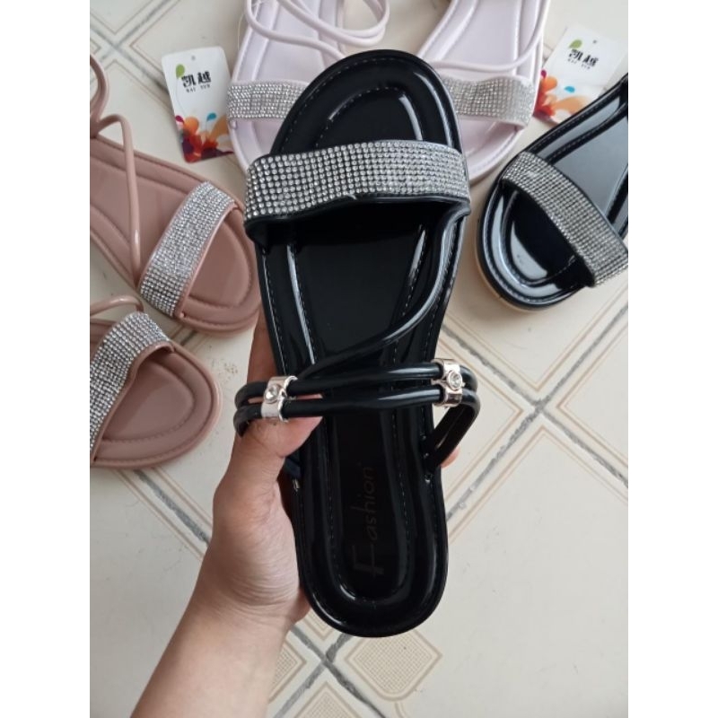 Sandal teplek lazy fairy in blink (36-40)