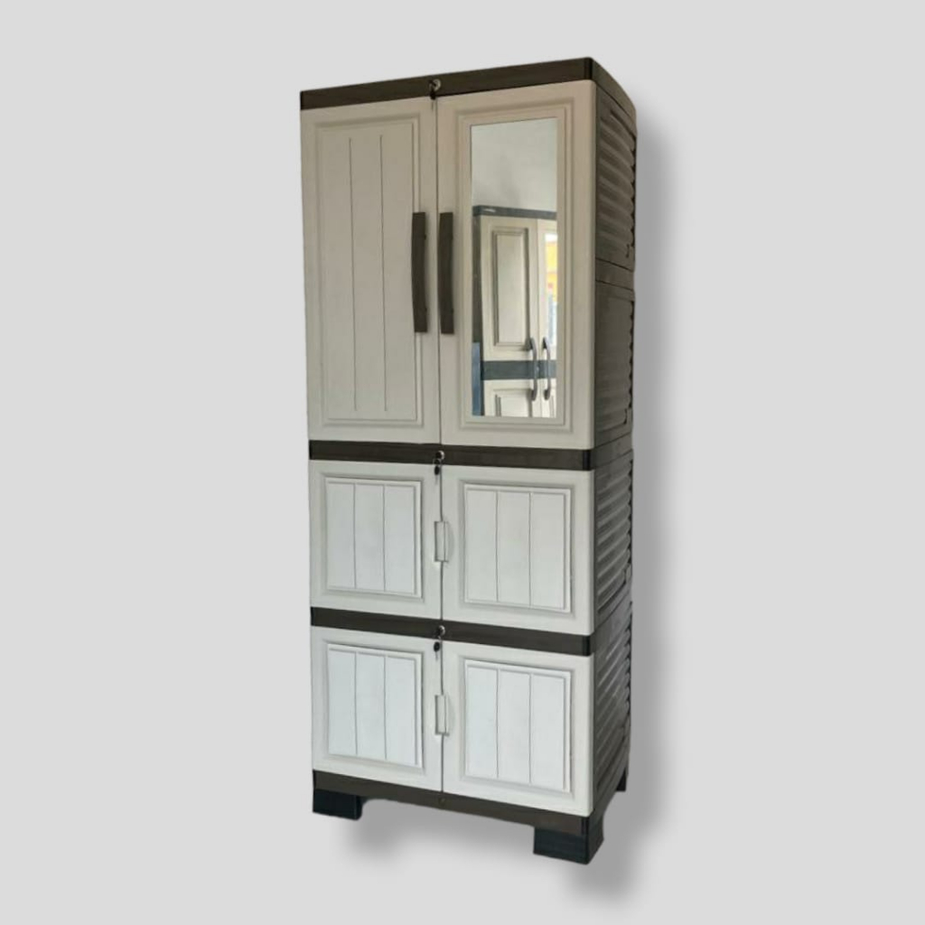 SINCANA KAYU COMBI - Lemari Plastik GANTUNGAN / FULL RAK