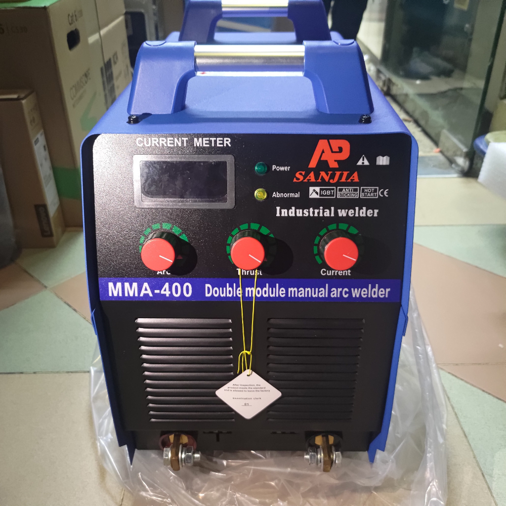 MESIN LAS SANJIA MMA-400 IGBT WELDING WELDER INVERTER DC Double Module