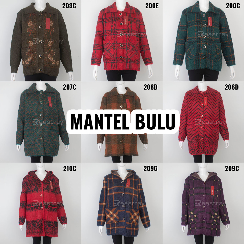 MANTEL BULU MANTEL WANITA