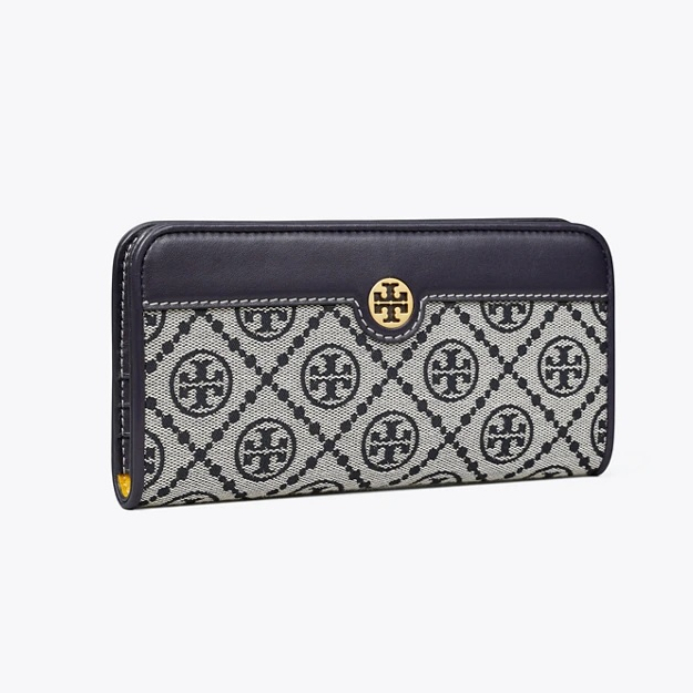 TB T Monogram Long Wallet