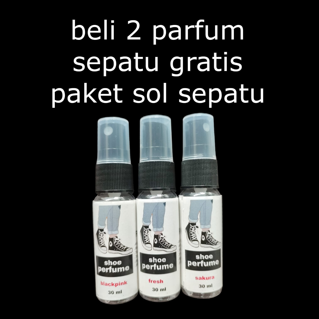 Parfum Penghilang Bau Sepatu  Parfum Sepatu Helm Anti Bau dan Bakteri Aroma Wangi Segar Kemasan 30ml