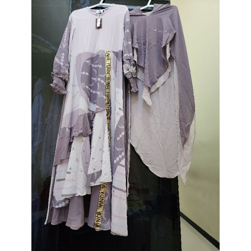 Yunia syari  TASBIH SERIES preloved 1x pakai