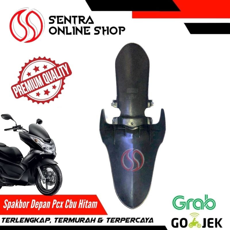 Spakbor depan pcx Cbu hitam