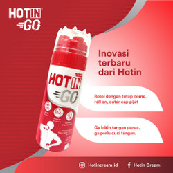 [BPOM] HOTIN GO BOTOL 100 gr / Hotin Cream 100gr / HOT IN Krim Pegal Nyeri Otot / MY MOM
