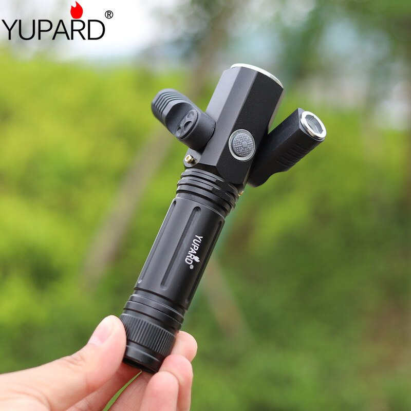 Senter LED SUper Terang 90000 Lumens Senter LED Telescopic Bisa Zoom Cree T6 + 2 x XPE 4 Mode Cahaya