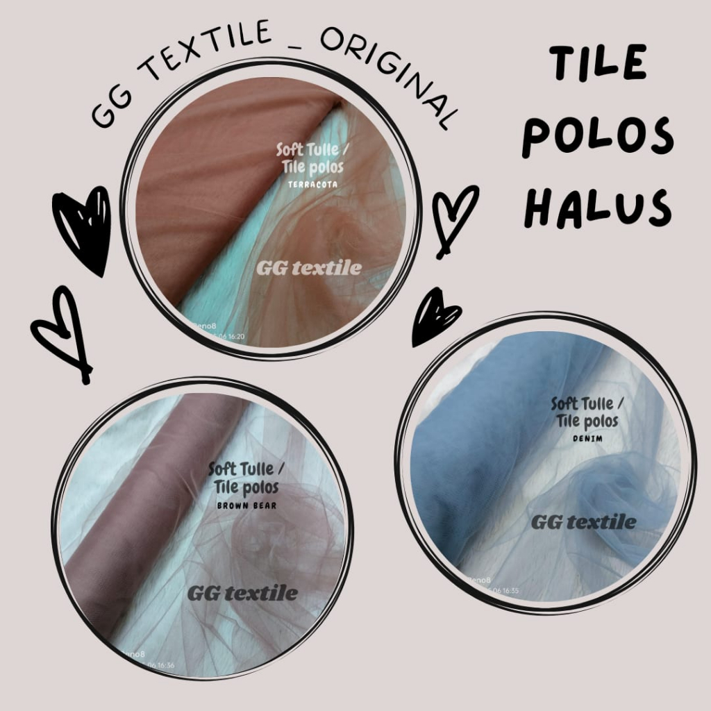 KAIN TILE POLOS - SOFT TULLE