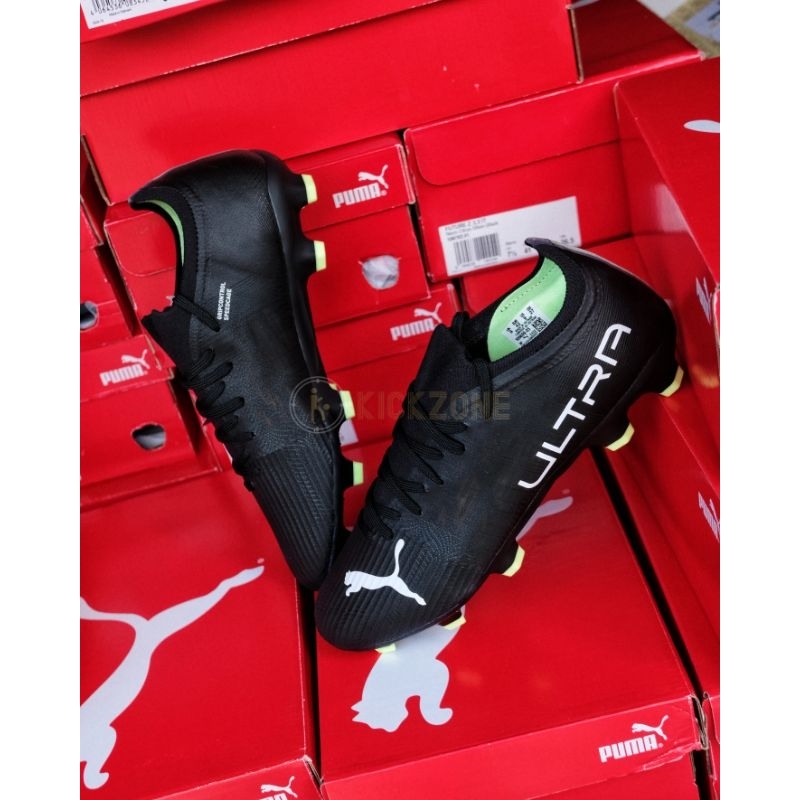 Sepatu Bola Puma Ultra 3.4 FG/AG - Black 10669905 Original BNIB