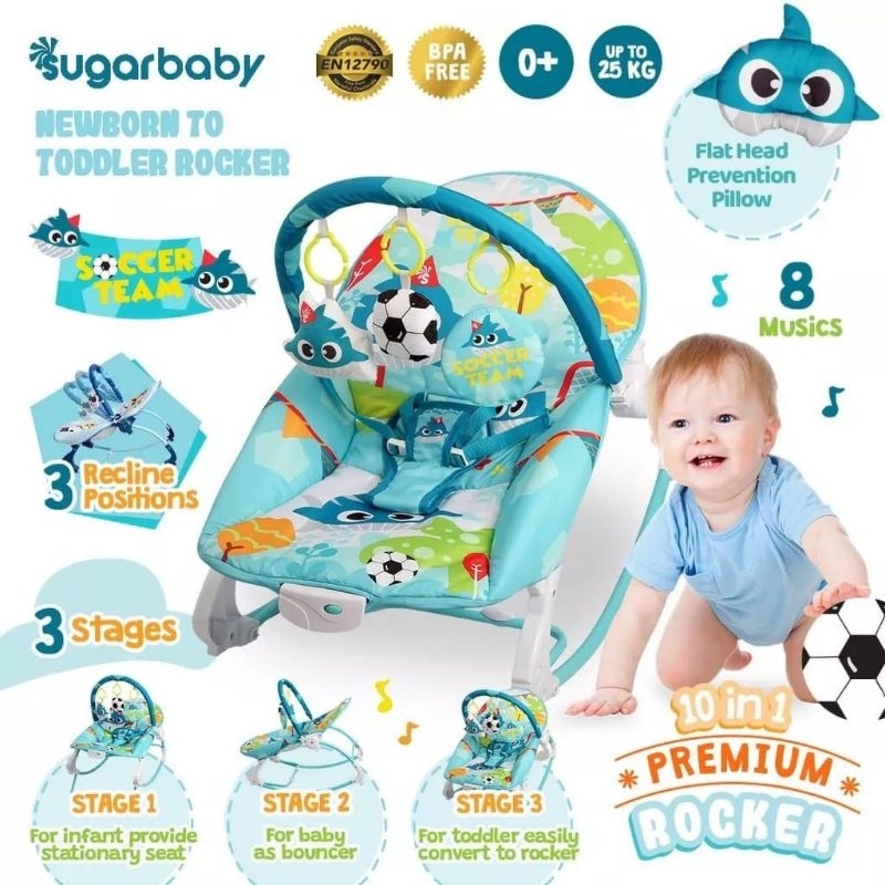 SUGARBABY 10IN1 PREMIUM ROCKER