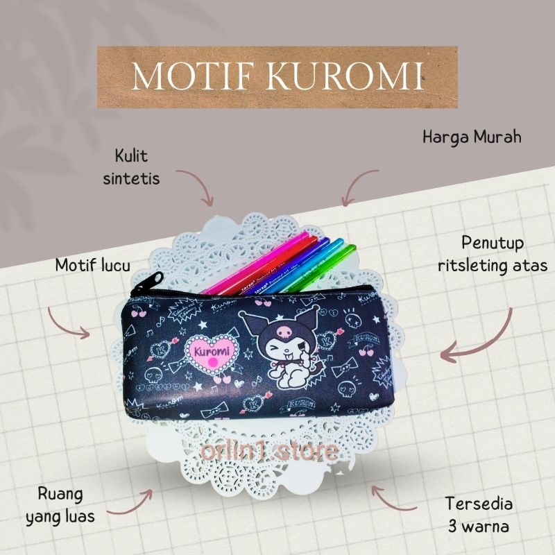 tempat pensil kuromi sanrio