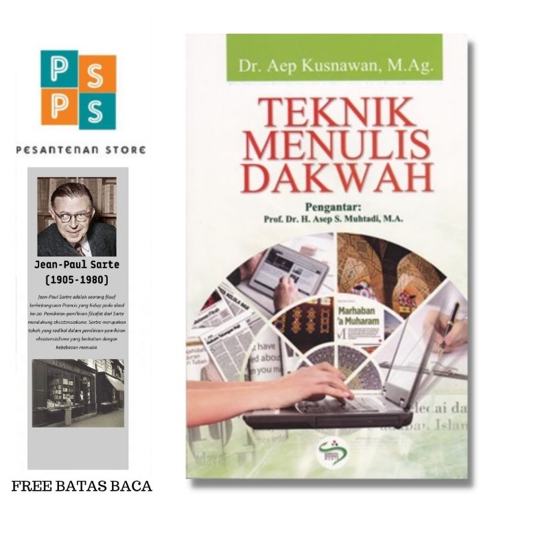 BUKU ORIGINAL TEKNIK MENULIS DAKWAH . AEP KUSNAWAN . SIMBIOSA