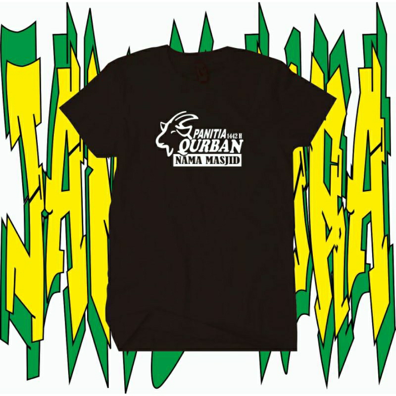 TShirt- PANITIA QURBAN/ REQUEST NAMA MASJID