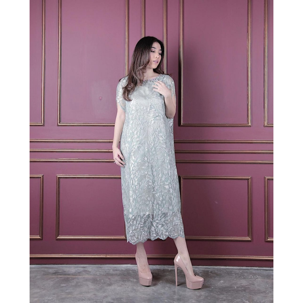 AMR The Label Mowwa Dress in Mint (Preloved)