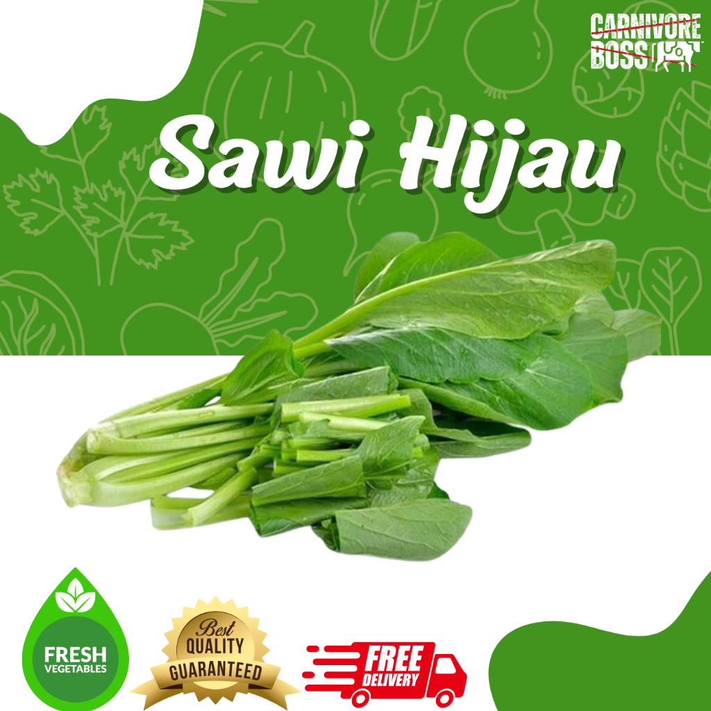 

SAWI HIJAU SUPER FRESH PER IKAT / SAWI HIJAU / SAWI / CAISIM / SAYUR