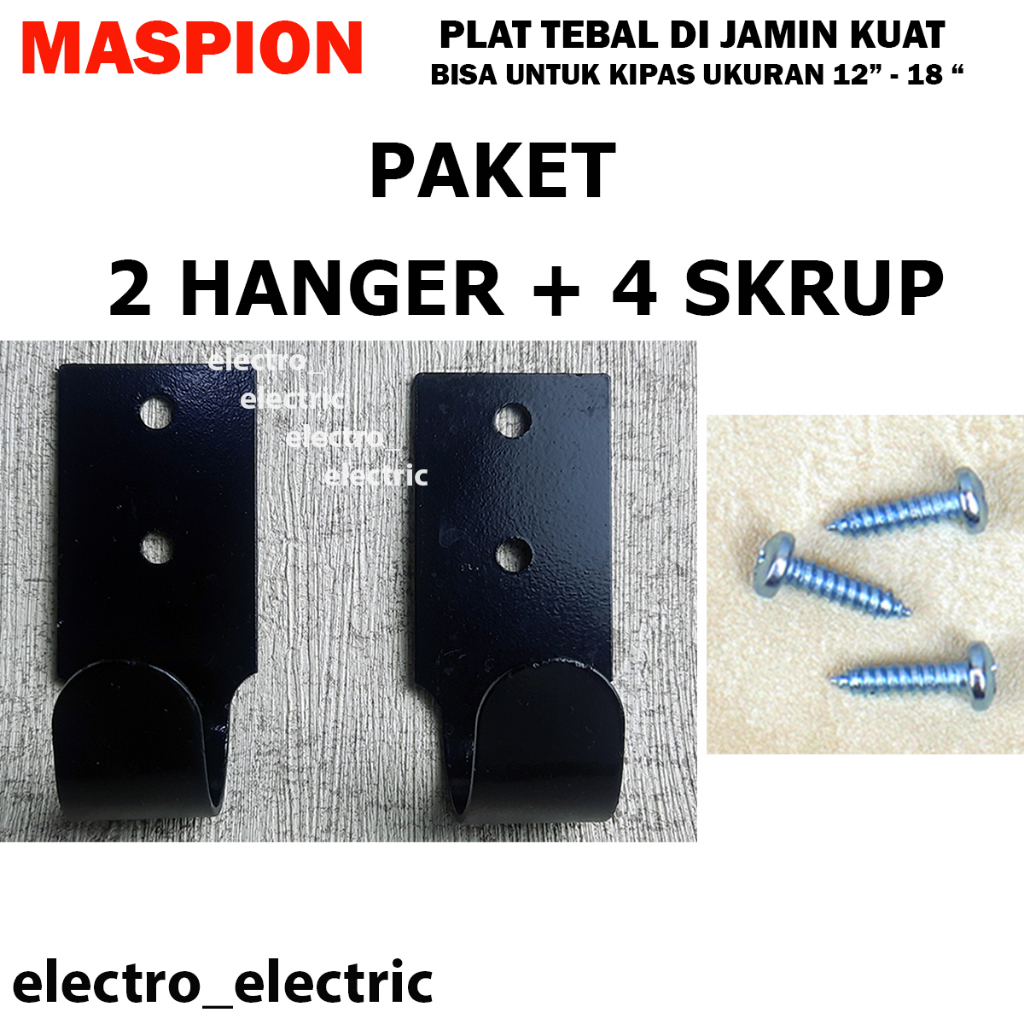 Braket Hanger Pengait Kipas Angin Maspion PW450 PW451