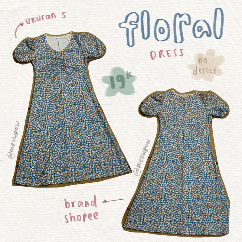 (preloved) floral dress