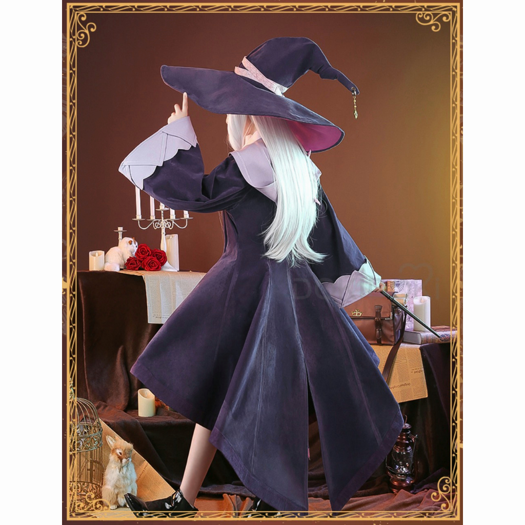 Elaina Cosplay Anime Manga Wandering Witch: The Journey of Elaina Cosplay Costume DokiDoki-SR Women Costume Halloween Cosplay