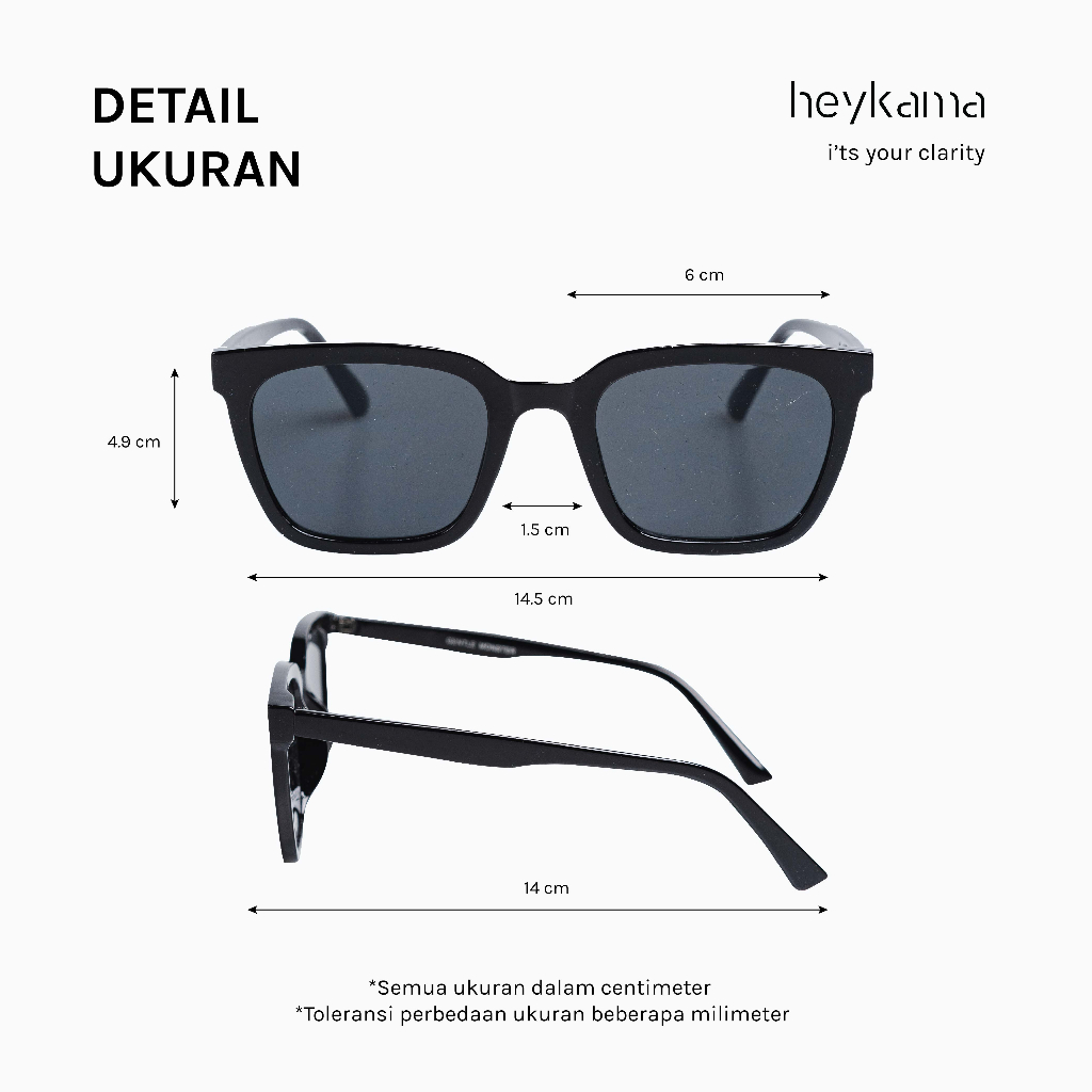 heykama - Frame Kacamata Elmy Sunglasses