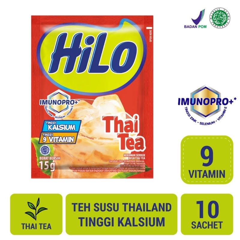 HILO Chocolate Susu Tinggi Kalsium All Varian 1 Renceng