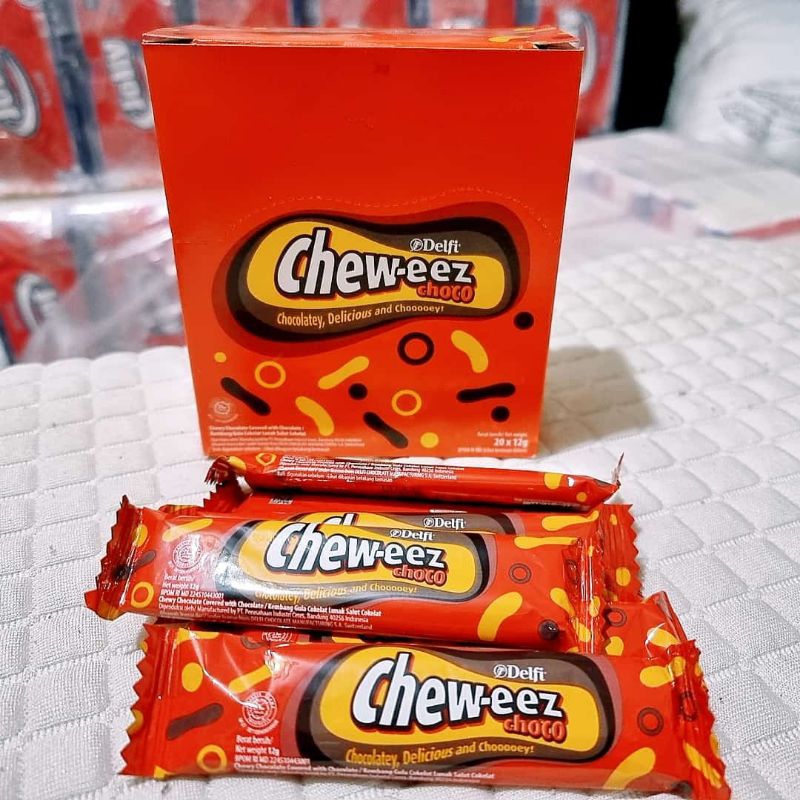 

coklat cheweez Delfi isi 20*12gr