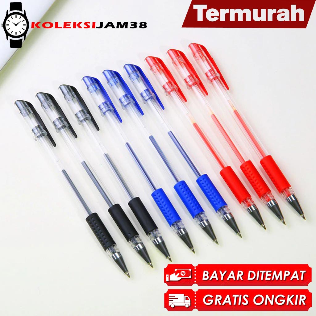 

BISA COD ! Pulpen Tinta Cair 0.5mm & Isi Ulang 0.5mm ECER Pena Sekolah Pena Office Kantor Pena Cair Pulpen Cair Alat Tulis Wanita Cowok